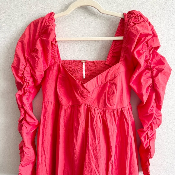 NEW Free People Lindsay Rose Dress Size Small - Picture 7 of 12